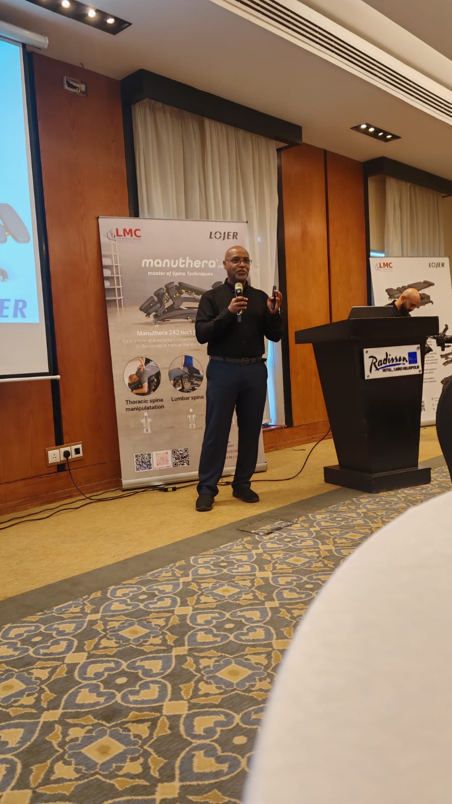 Dr Hakim Hassan at Egypt 2026