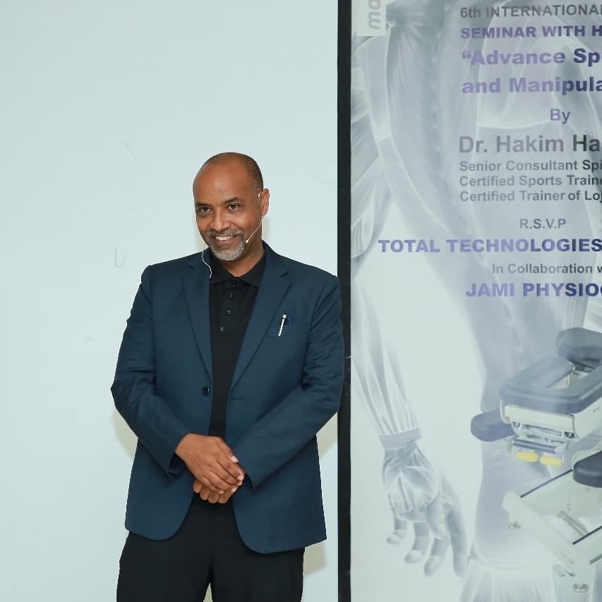 Dr Hakim Hassan at Pakistan 2022