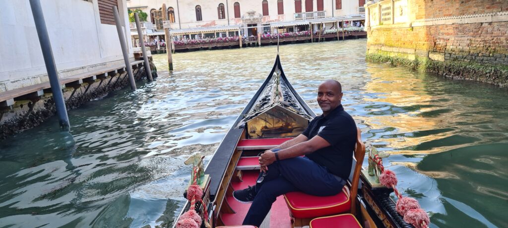 Dr Hakim Hassan at Venice, Italy 2023
